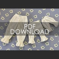 お試しパターン[ドロワーズ]SDサイズ（PDFダウンロード版）