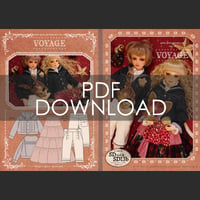 【PDF版】パターンセットvol.18[Voyage]SD少女＆SD13少年サイズ