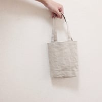 (リネン ちいさなトートバッグ)