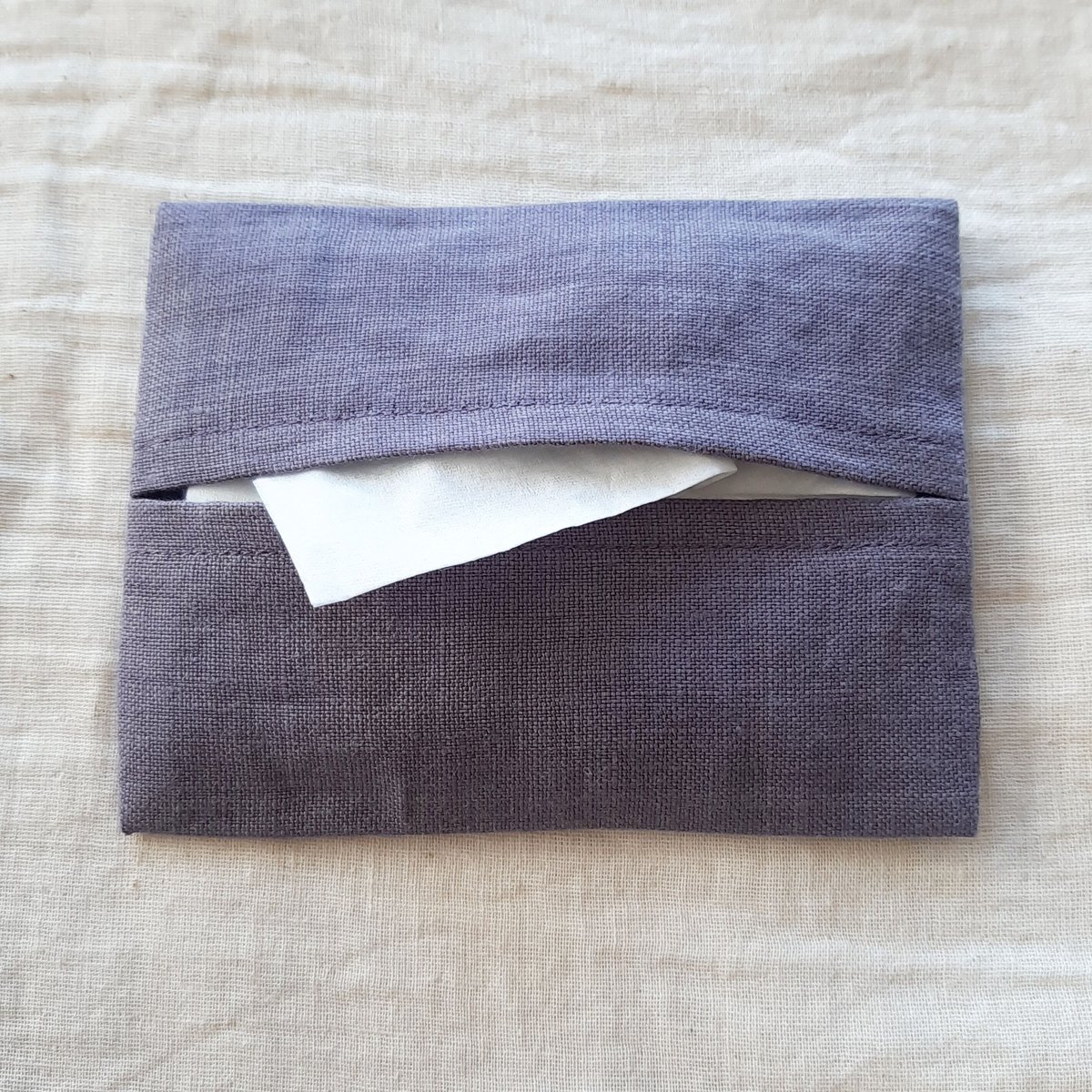 ポケットティッシュケース パープル | mel