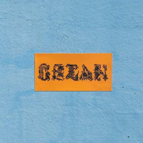 GEZAN // essu NEW Logo sticker