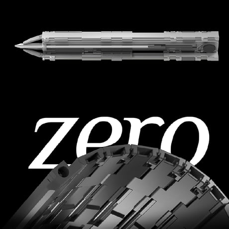 折りたたむカード型ボールペン HANCEPT zero - ハンセプト ゼロ（DELUXE PACKAGE）GOLD