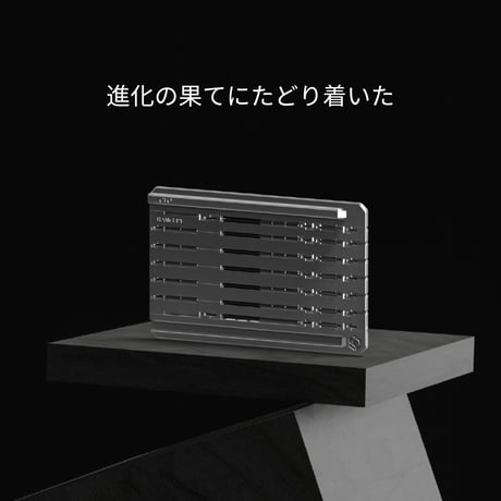 折りたたむカード型ボールペン HANCEPT zero MKII - ハンセプト ゼロ MK2
