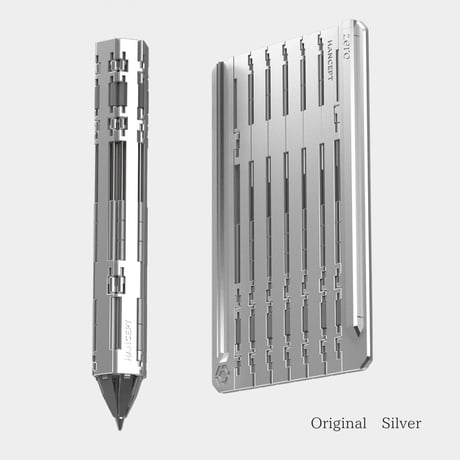 折りたたむカード型ボールペン HANCEPT zero MKII - ハンセプト ゼロ MK2