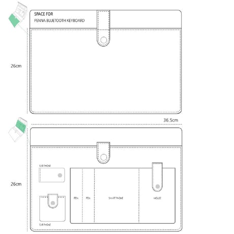 PENNA専用ポーチ
