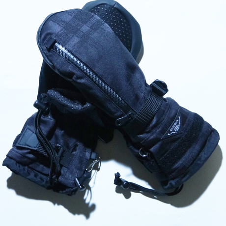 SPdesign小松織物ジャガードチェック 《BLACK Perfection Mitt GLOVELimited edition items