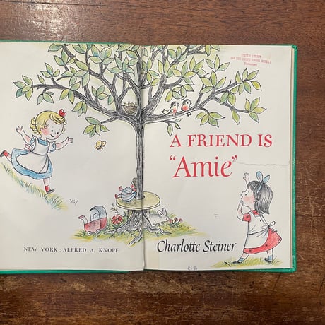 「A FRIEND IS "AMIE"（1956年）」Charlotte Steiner（シャーロット・スタイナー）