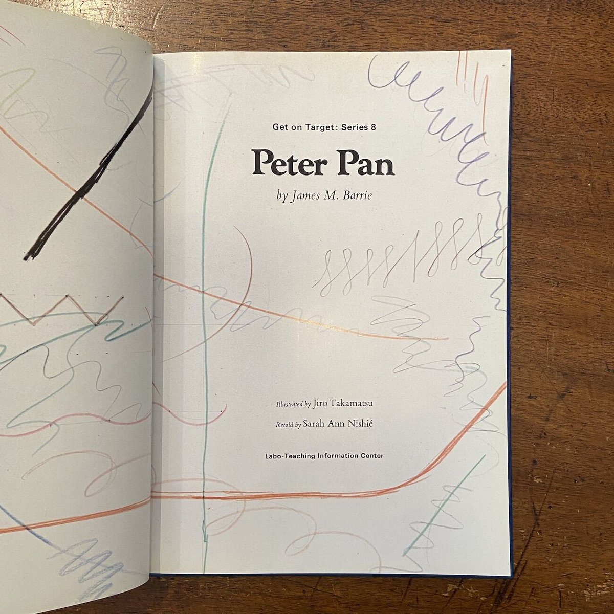 Peter Pan（ピーターパン）」James M. Barrie 高松次郎 絵 | Fro