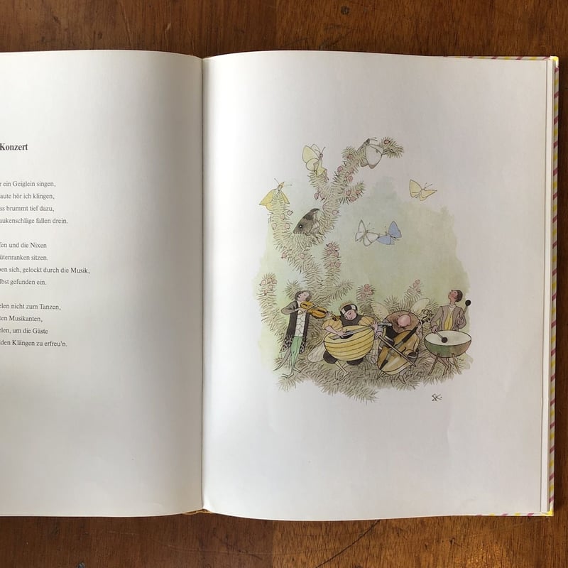 【絶版】ERNST BRUNNER 1937-1962 エルンスト・ブルナー Bei den Gnomen und Elfen」Ernst Kreidolf（エルンスト・