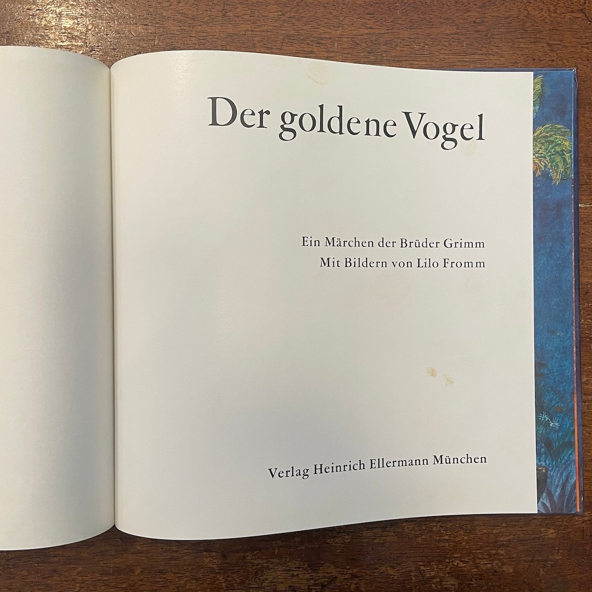 Der goldene Vogel」Lilo Fromm（リロ・フロム） | Froberg