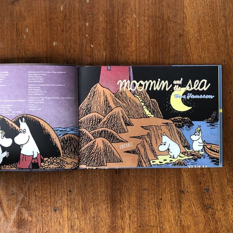 「MOOMIN and the sea」Tove Jansson（トーベ・ヤンソン）