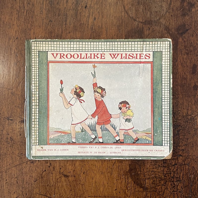 L780洋書古書 1920年代　希少な北欧アンティーク絵本　RIE CRAMER VROOLIJKE WIJSJES（1920's）」Rie Cramer | Froberg