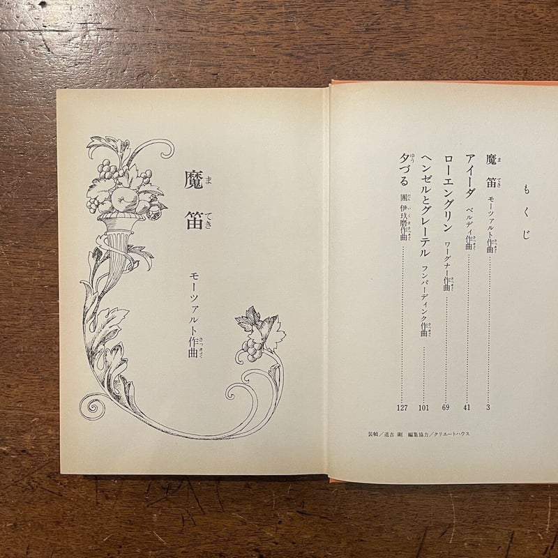 音楽物語 ジュニア音楽図書館」宇野亜喜良 絵 | Frobergue