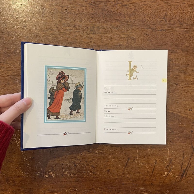 Address Book」Kate Greenaway（ケイト・グリーナウェイ） | Fro