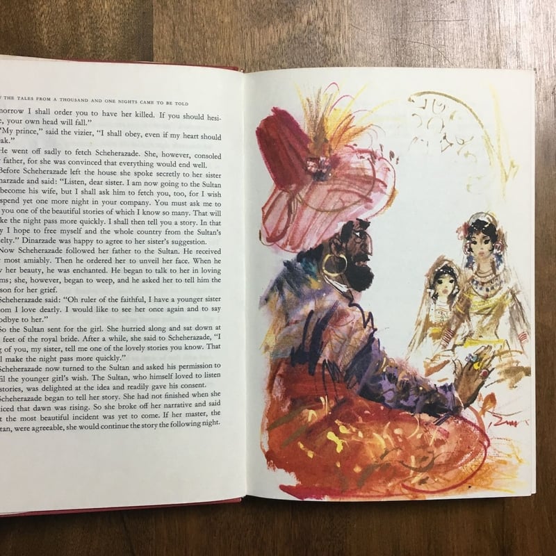 Arabian Nights」Janusz Grabianski（ヤーヌシ・グラビアンスキー