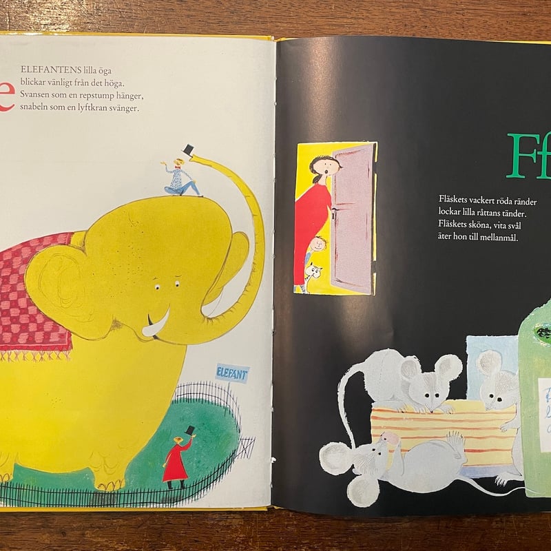 ABC」Britte G. Hallqvist Stig Lindberg（スティグ・リンド