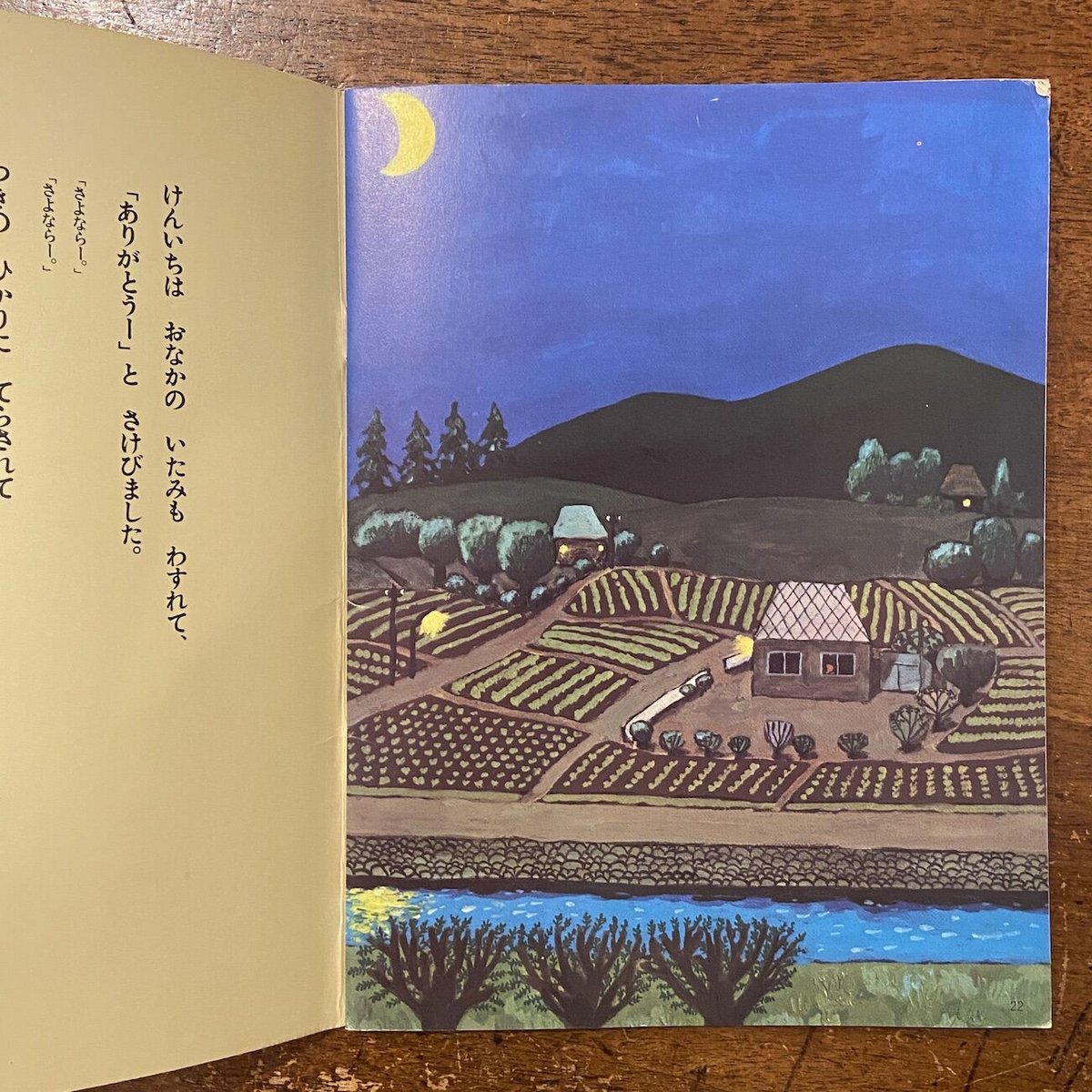 けんいちとかぜのこ こどものくに1974年5月号」水沢健彦 作 北田