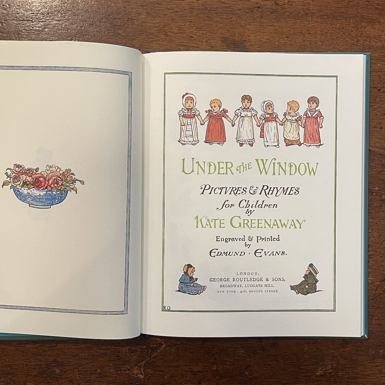 UNDER THE WINDOW（オズボーン・コレクション）」Kate Greenaway（