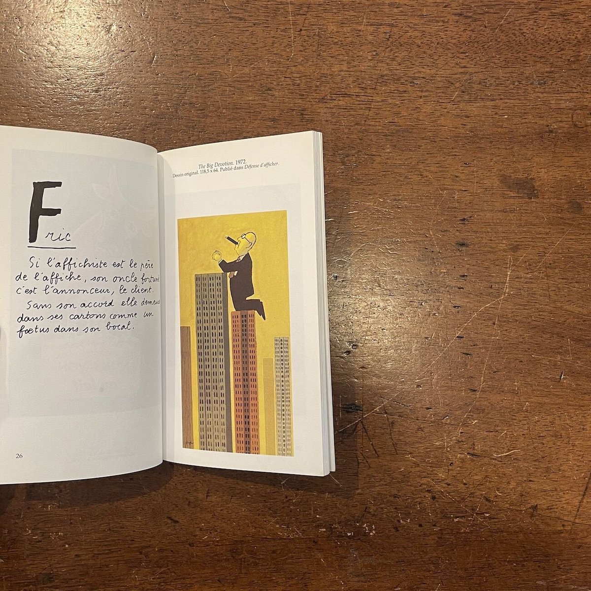 L'affiche de A to Z」Raymond Savignac（レイモン・サヴィニ