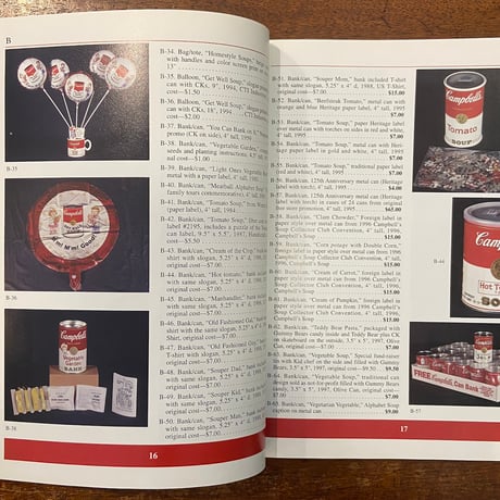 「Campbell's SOUP COLLECTIBLES：A Price ＆ Identification Guide」Davod ＆ Mivki Young