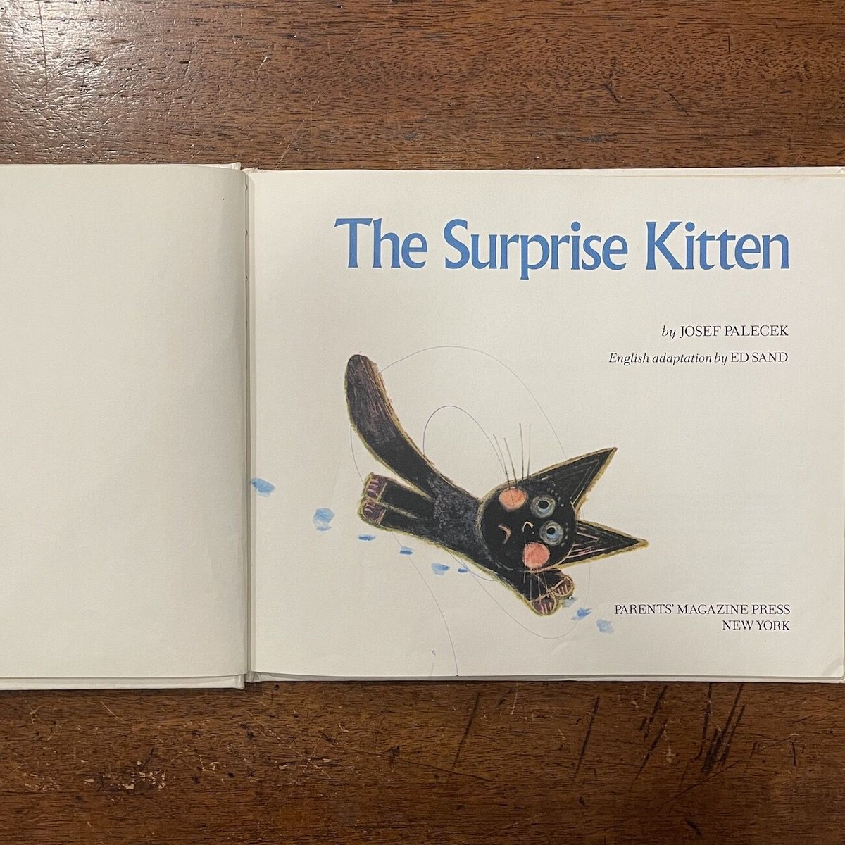 The Surprise Kitten」Josef Palecek（ヨゼフ・パレチェク） |