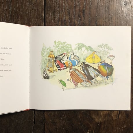 「Der Traumgarten」Ernst Kreidolf（エルンスト・クライドルフ）