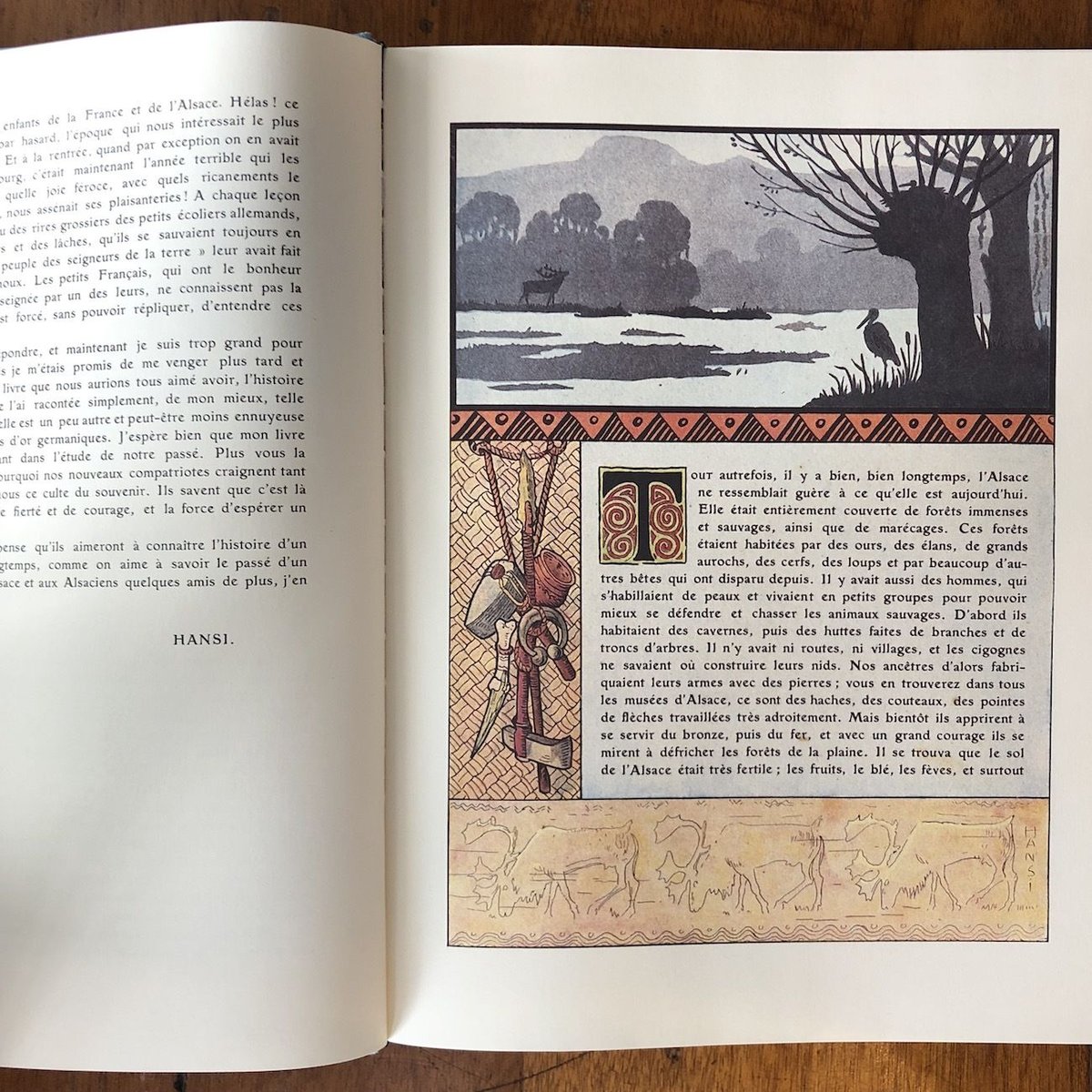 洋書 L'Histoire d'Alsace - HANSI HANSI • L'histoire d'Alsace racontée aux petits enfants par l