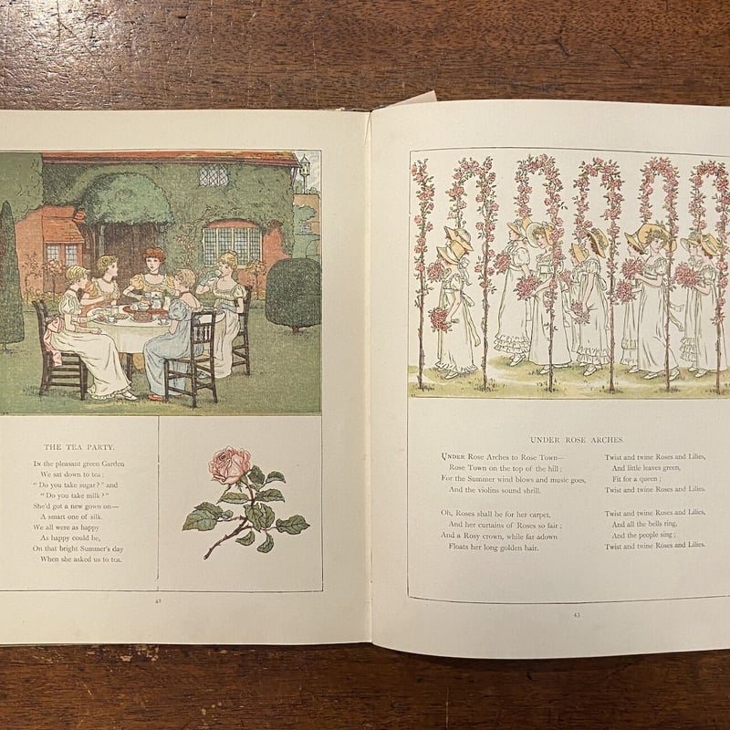 Marigold Garden（1920年頃）」Kate Greenaway（ケイト・グリー
