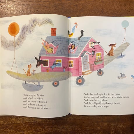 「The Wonderful House」Margaret Wise Brown（マーガレット・ワイズ・ブラウン）J. P. Miller（ミラー）