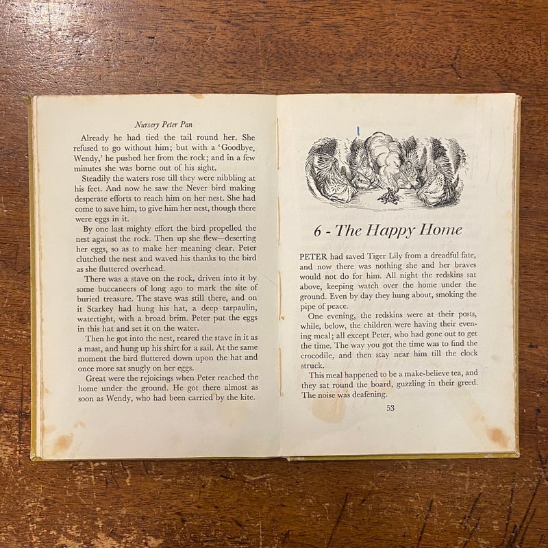 NURSERY PETER PAN（1961年）」J. M. Barrie Mabel Lu