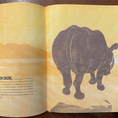 「COMMENT LE RHINOCEROS SE FIT LA PEAU」Rudyard Kipling（キップリング）　May Angeli