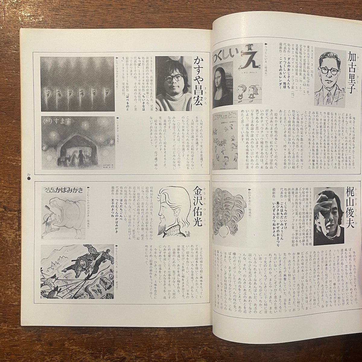 絵本作家の作品です。 月刊絵本 1976年2月号 特集・現代日本の絵本作家・画家たち