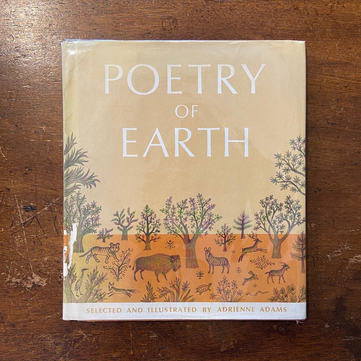 POETRY OF EARTH（1972年初版）」Adrienne Adams（エイドリアン