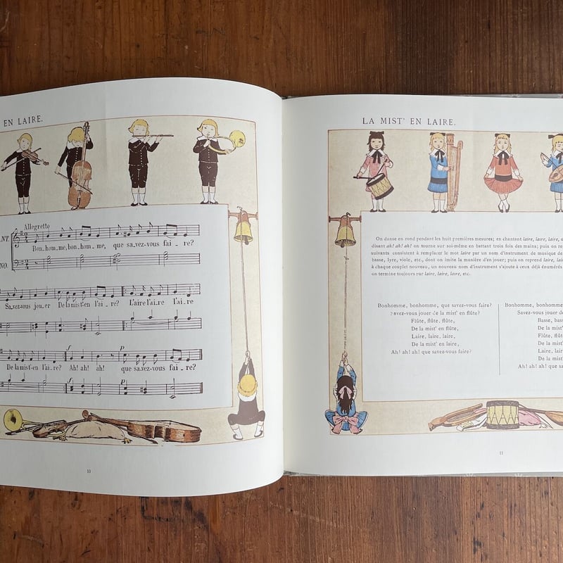 【7/20まで限定販売】VIEILLES CHANSONS ET RONDES VIEILLES CHANSONS ET RONDES」M.Boutet de Monvel