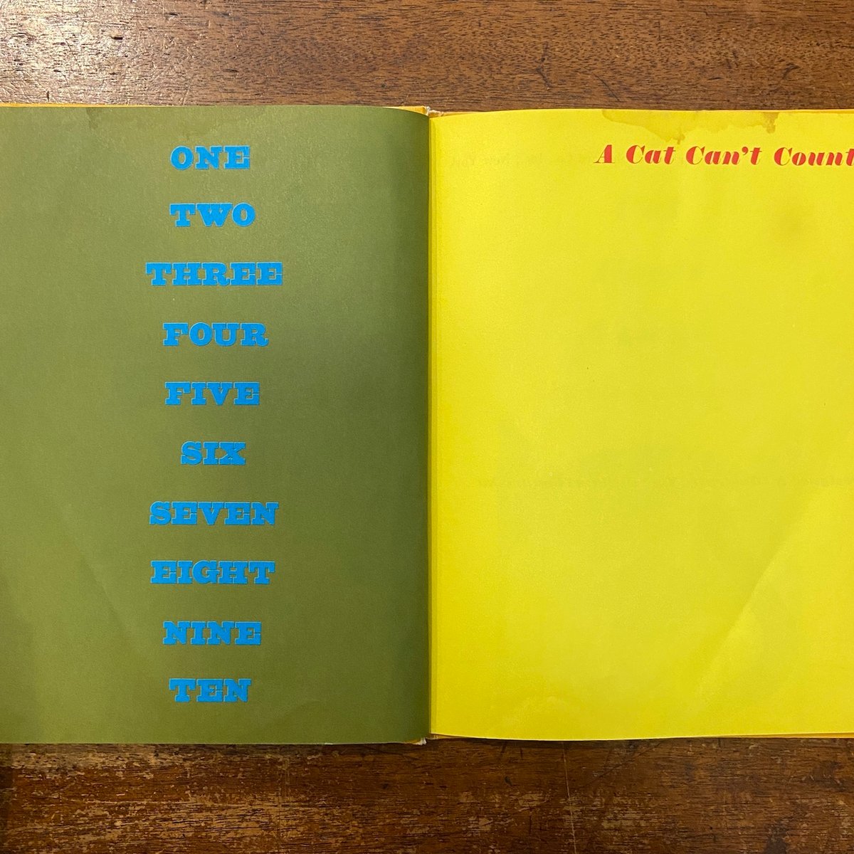 絵本・児童書 A Cat Can't Count 本 A Cat Can't Count