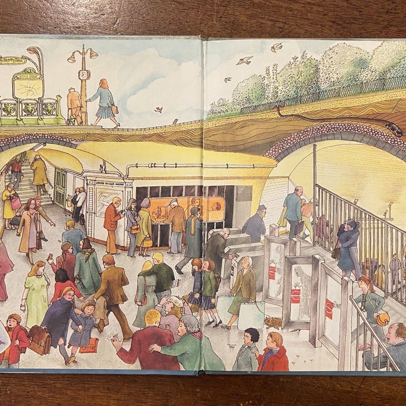 LE METRO」Francoise Hollenstein | Frobergue on