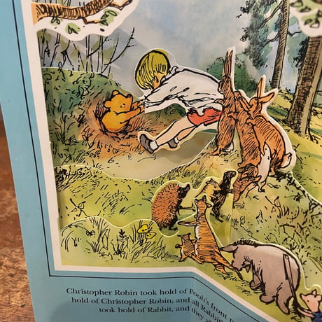 「POOH GOES VISITING」A. A. Milne（ミルン）　E. H. Shepard（シェパード）