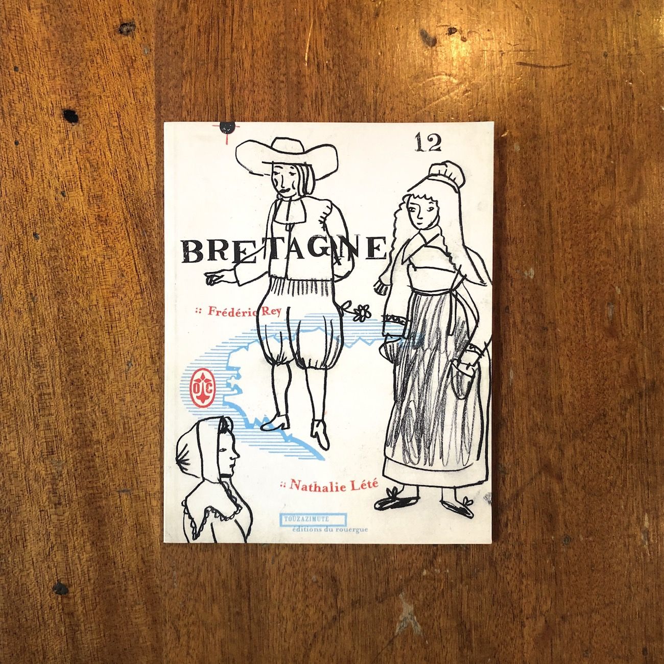 Bretagne フランス語 ブリュターニュ 旅 ガイドブック イラスト 洋書 original