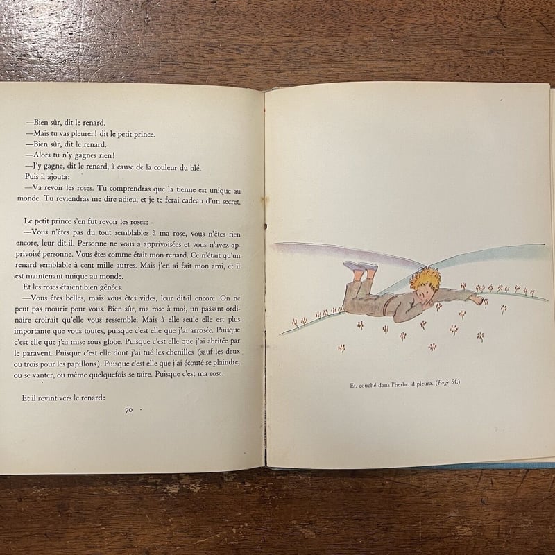 Le Petit Prince（1940年代／6刷）」Antoine De Saint-Ex