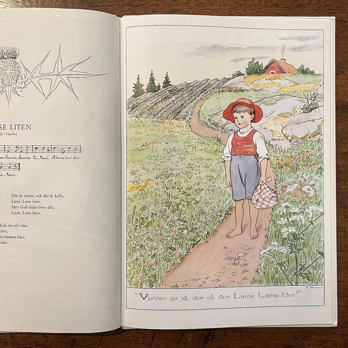 L789洋書古書 エルサ・ベスコフ 1950年初版Mors lilla Olle MORS LILLA OLLE」Alice Tegner Elsa Beskow(エルサ・ベ
