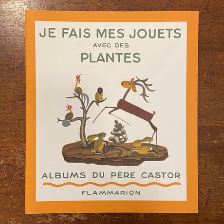 「Je fais mes jouets avec des plantes」Enfants de L'instit Bakule　Ruda