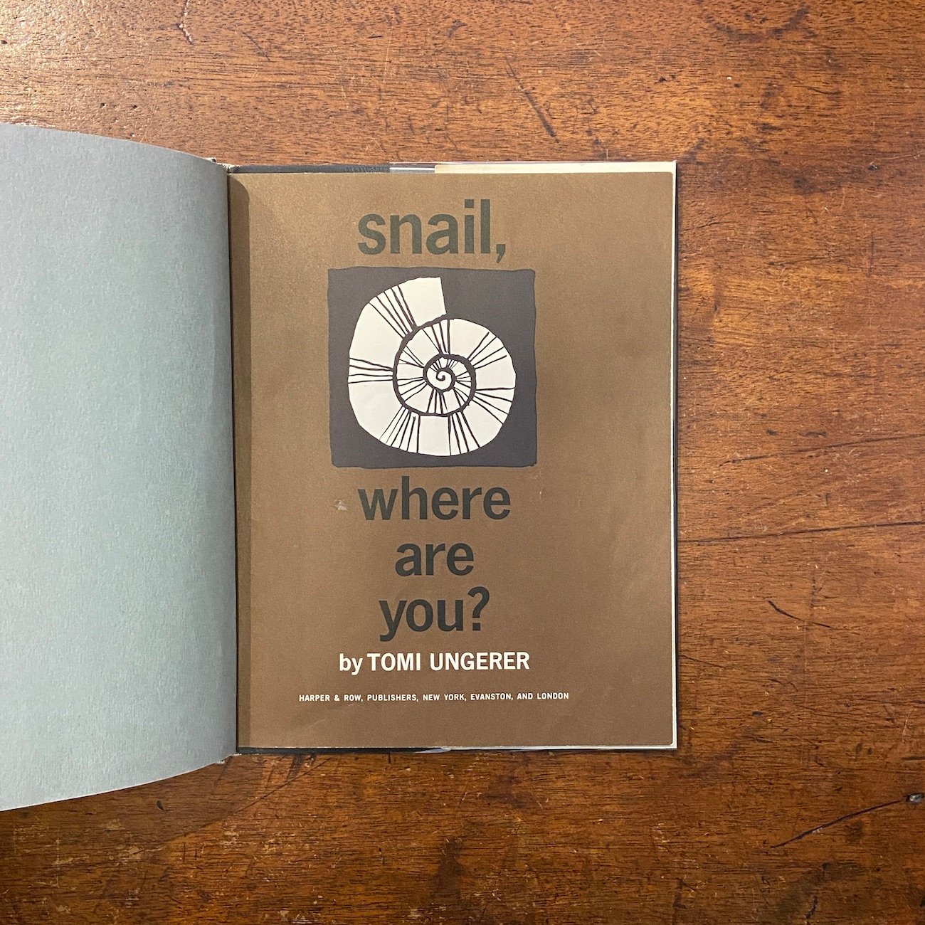絵本・児童書 Snail, Where Are You? by Tomi Ungerer CD snail, where are you？」Tomi Ungerer（トミー・ウンゲラー）