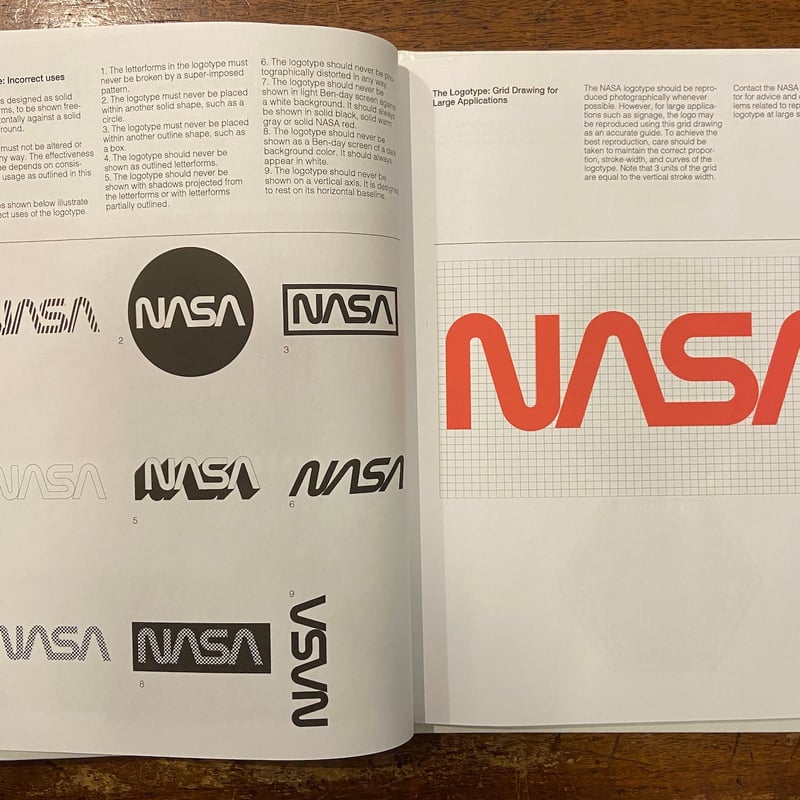 NASA：Graphics Standards Manual Remastered Edit