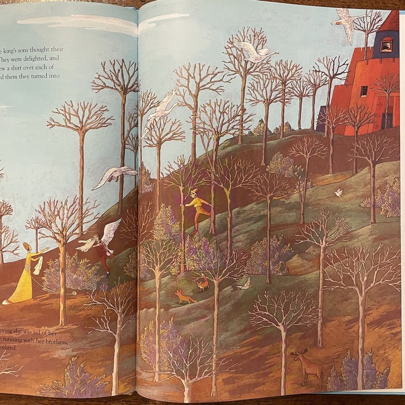 The Six Swans」Grimm Dorothee Duntze（ドロテー・ドゥンツェ