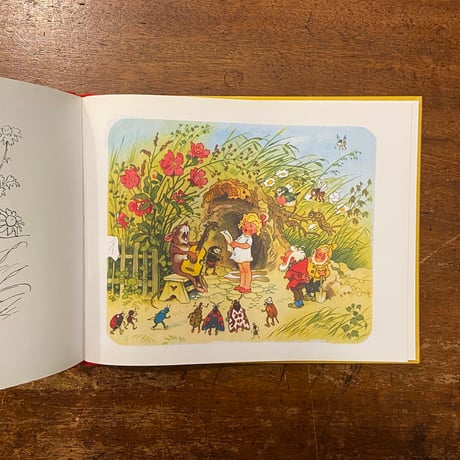 「Das Blumenelfchen」Fritz Baumgarten（フリッツ・バウムガルテン）