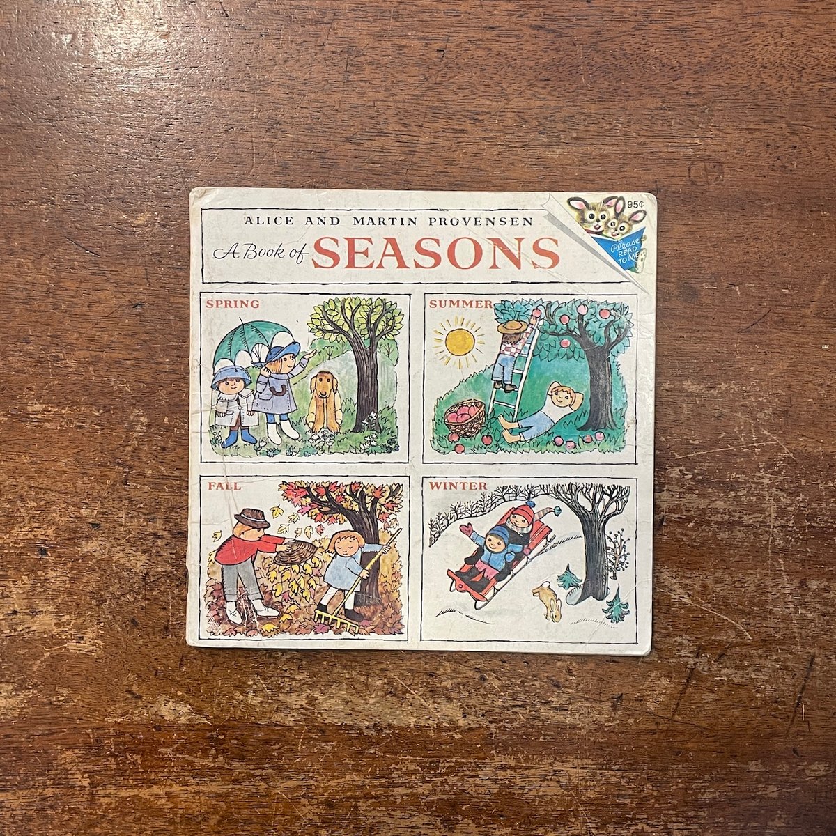 A Book of Seasons」Alice & Martin Provensen（プロヴ