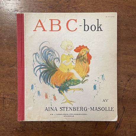 「ABC-bok」Aina Stenberg-Masolle