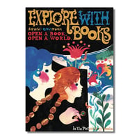 ＜新品商品＞「Explore with books：Children's Books Posters ポスター」タワタリナツキ