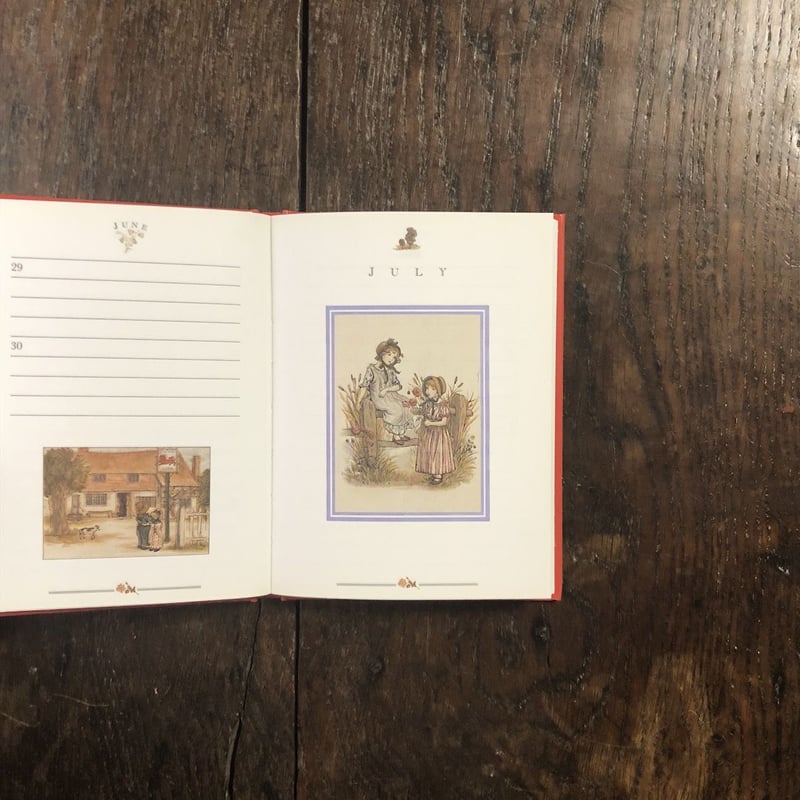 BIRTHDAY BOOK」Kate Greenaway（ケイト・グリーナウェイ） | Fr