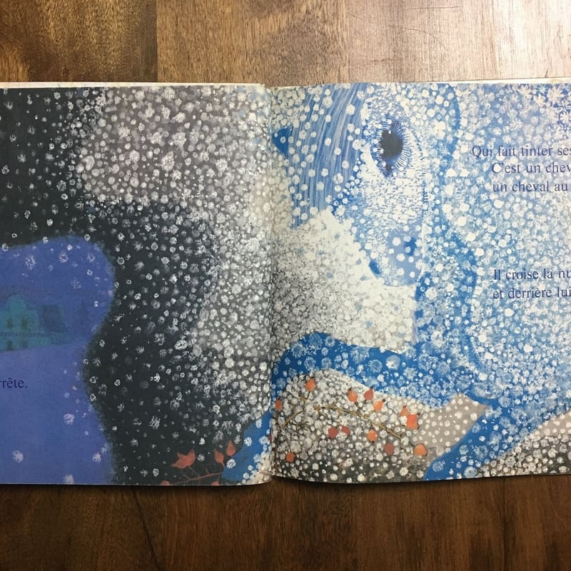 Le cheval de neige」JAN KUDLACEK（ヤン・クドゥラーチェク） |